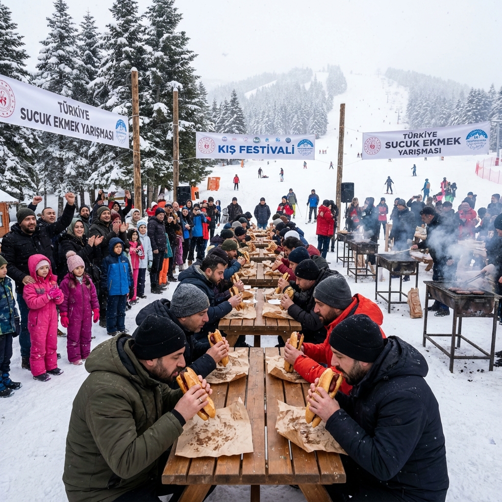 Sucuk Ekmek Yeme Yarışması